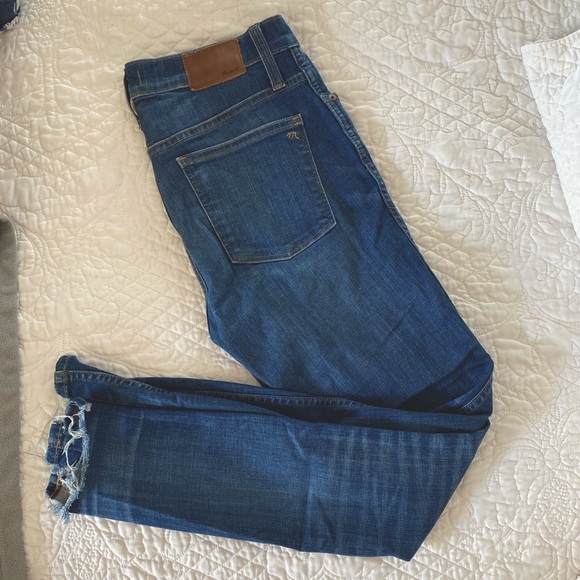 Madewell Denim - Madewell super high rise skinny jeans